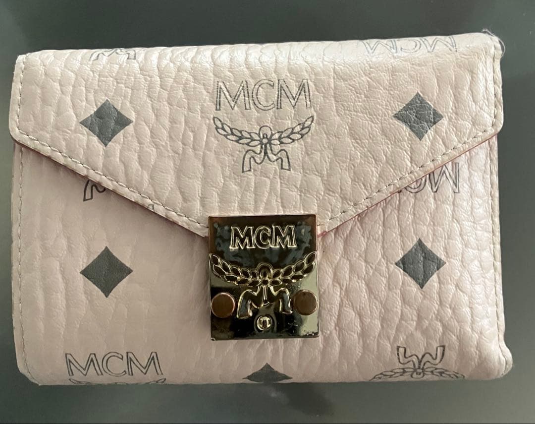 MCM 財布 パウダーピンク