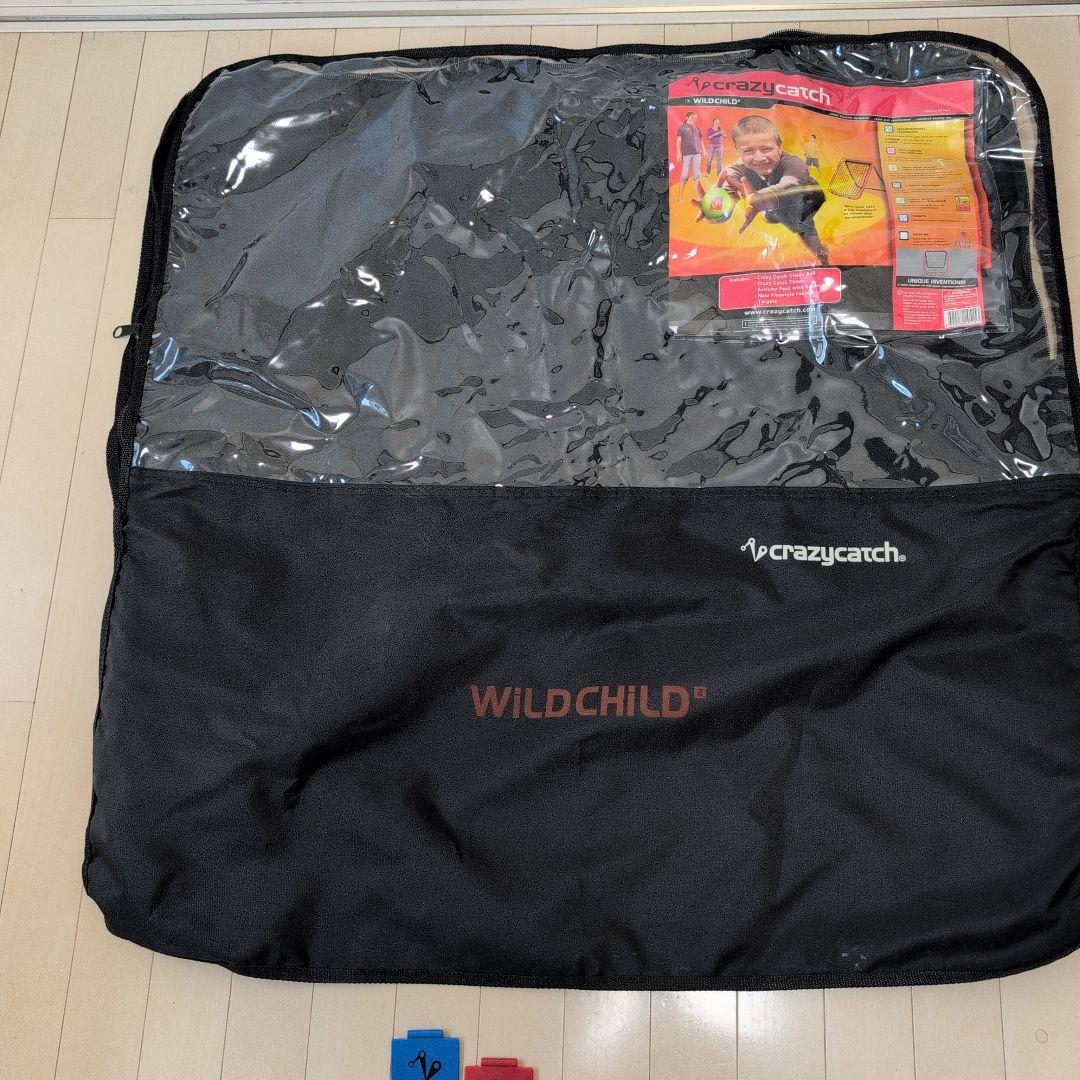 クレイジーキャッチ WILD CHILD 練習用ネット マーカー ボール 付