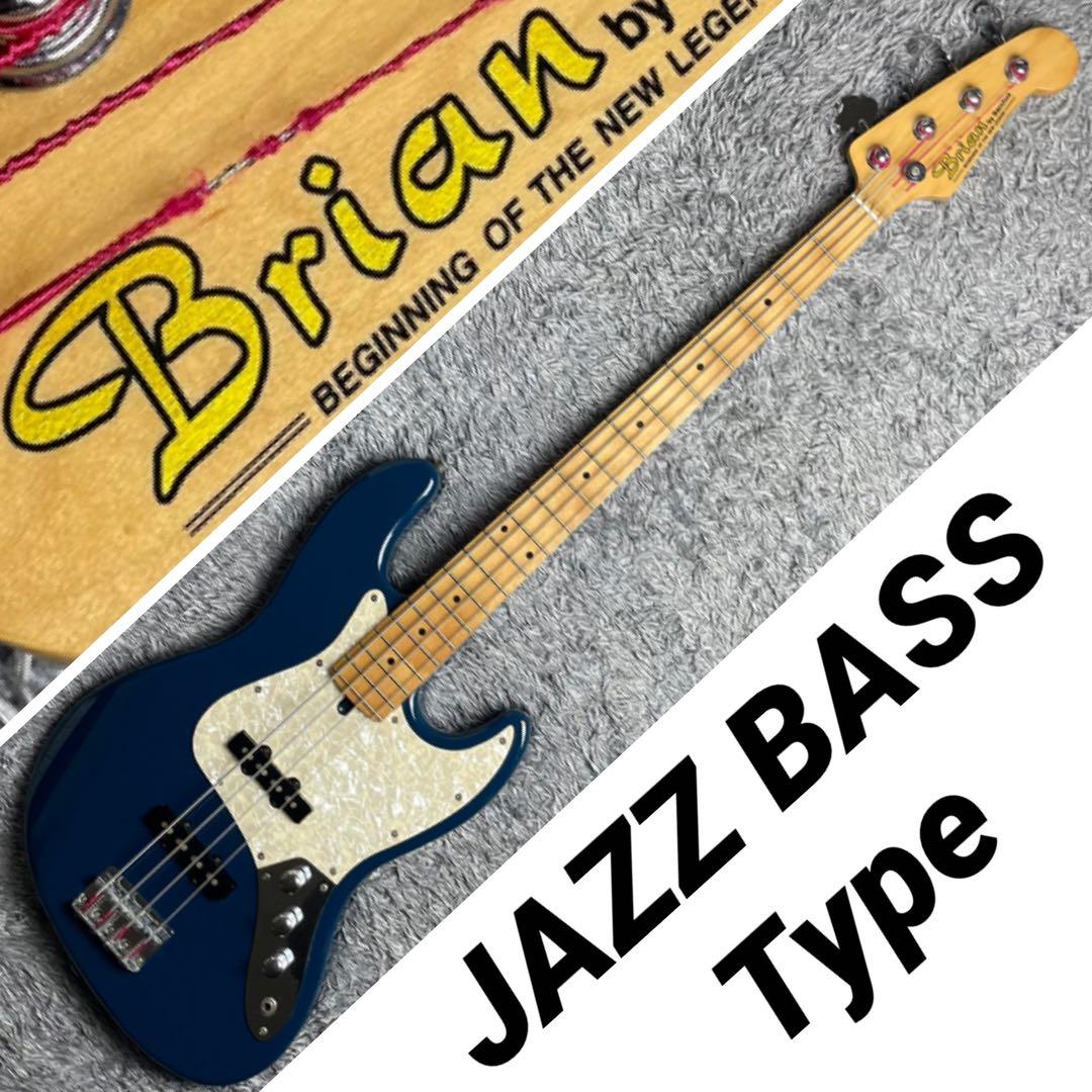 ベース Brian by Bacchus JAZZ BASS Type