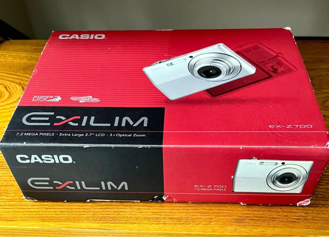 CASIO カシオ 動作確認済みEXILIM EX-Z700 デジカメ