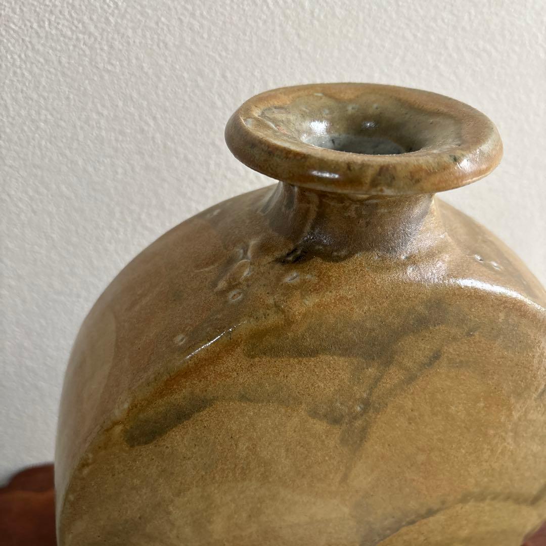 刷毛目　壷　民藝