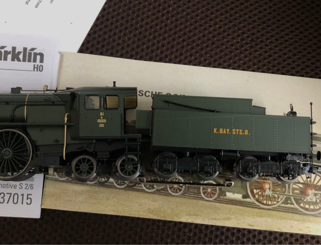 鉄道模型　ドイツ　メルクリン　Ｓ２／６ 蒸気機関車 37015 木箱入り