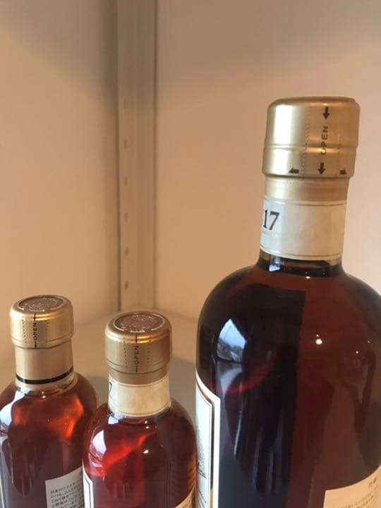 ニッカ竹鶴17年と180ミリNＡと17年180ミリ