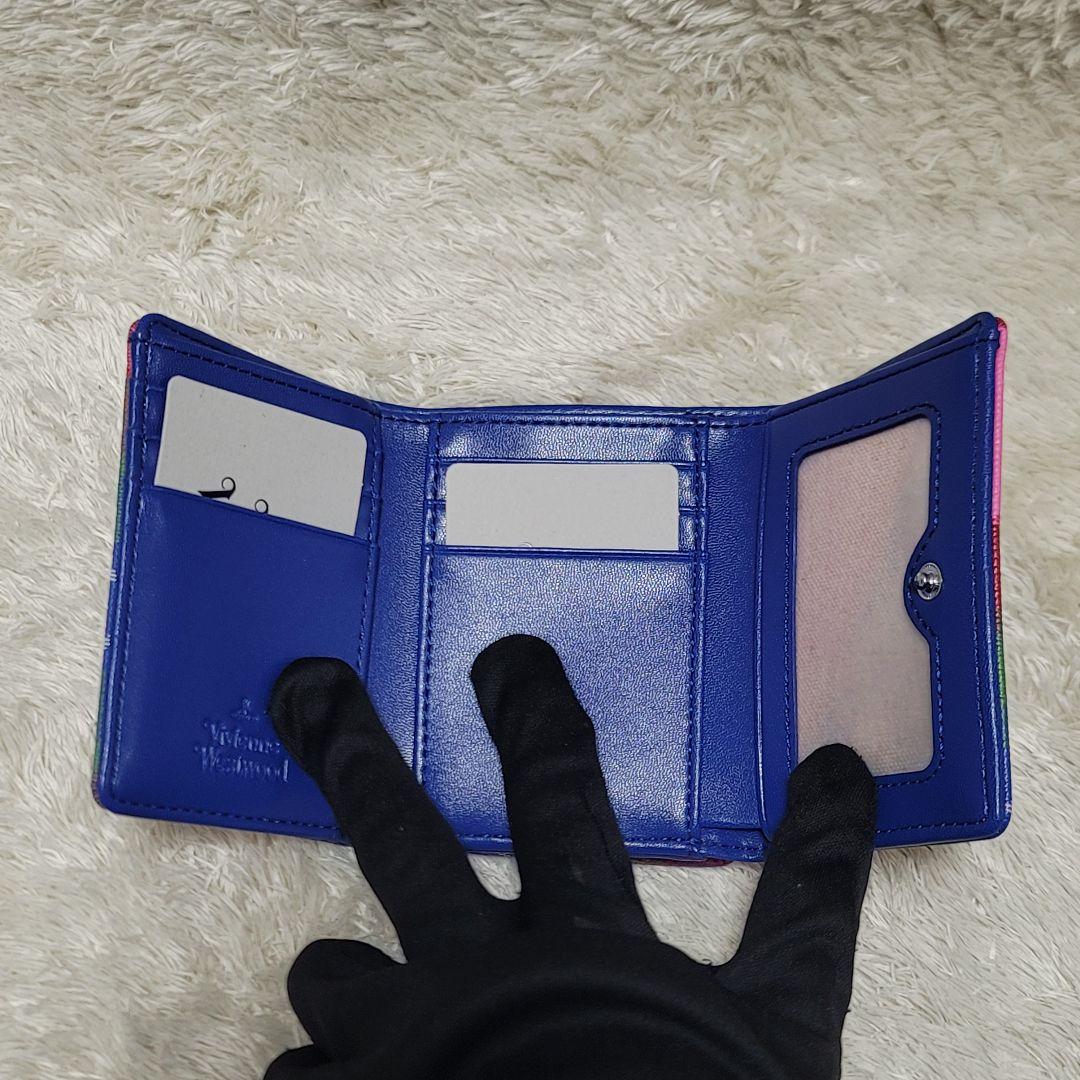 未使用✨Vivienne Westwood 三つ折り財布 タータンチェック 箱付