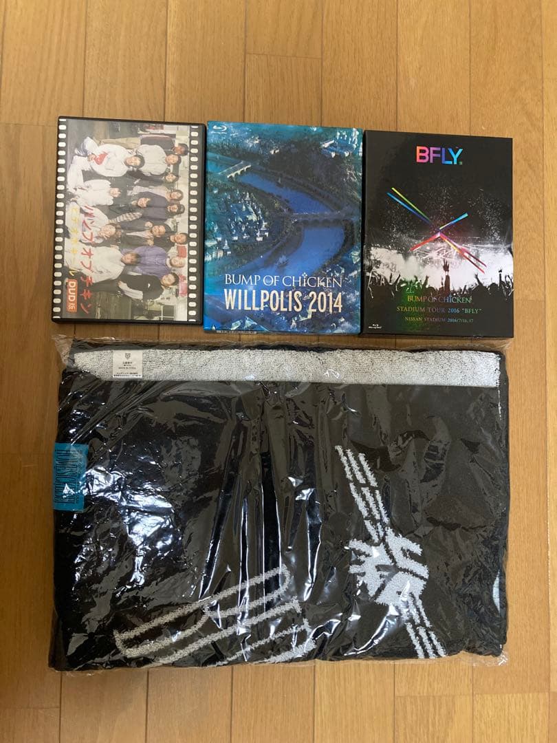 BUMP OF CHICKEN＊ツアータオル&Blu-ray&CD&DVD一式‼︎