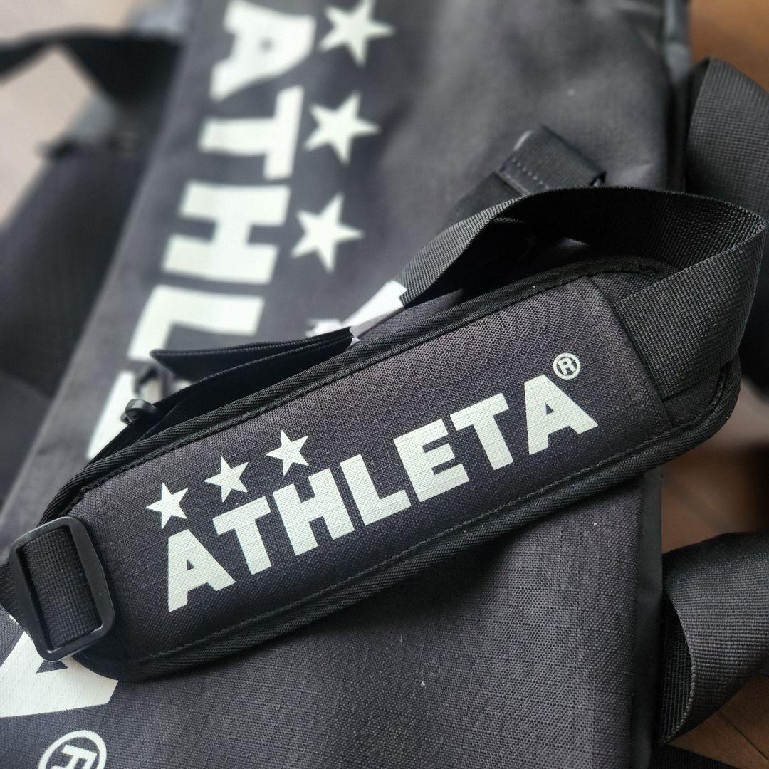 ★ATHLETA製 大容量ダッフルバッグ アスレタボストンバッグショルダーバッグ