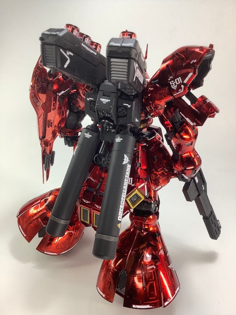 ガンダムベース限定 RG MSN-04 SAZABI 【メカニカルコアメッキ】
