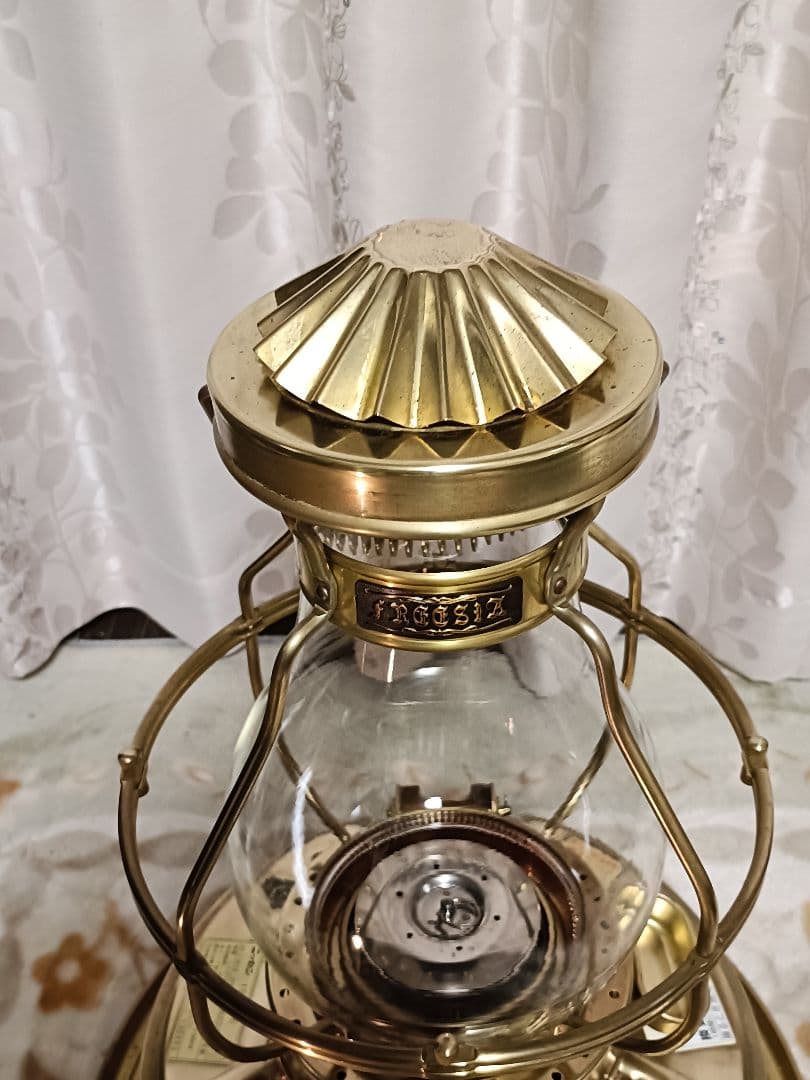 【美品】ニッセン石油ストーブ ゴールドフレーム IS-3NE 復刻版