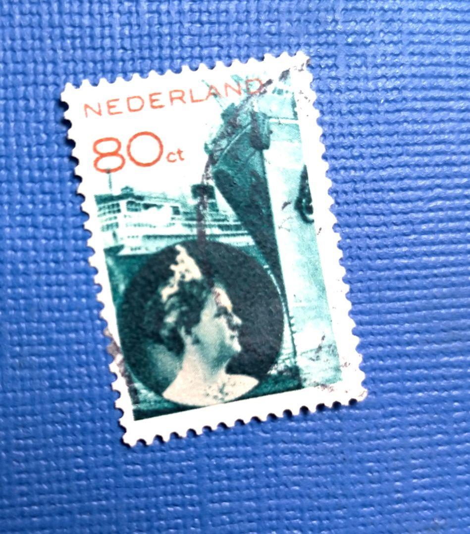 3116 外国切手 オランダ 1933年 航空郵便 植民地切手 3種完使用済