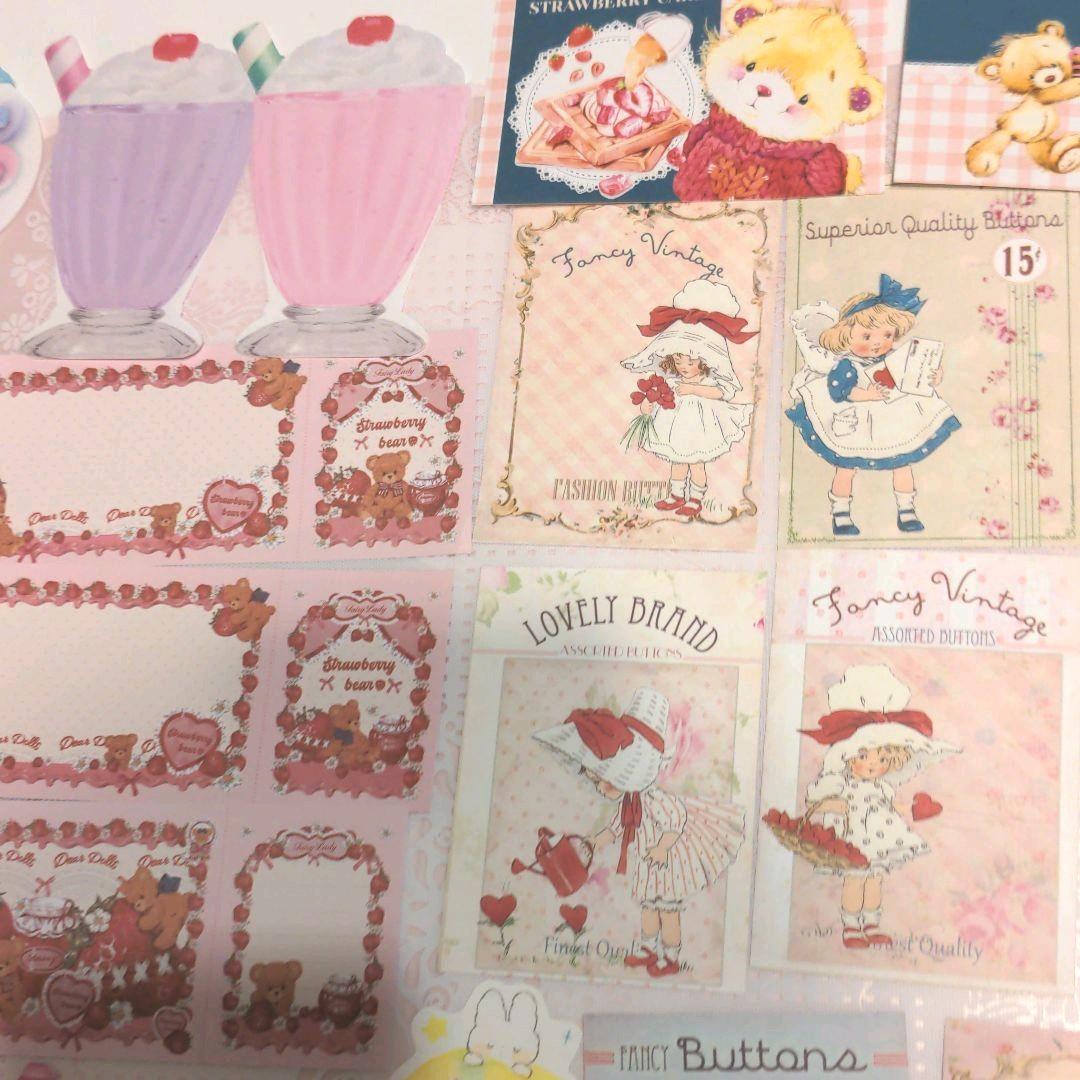 プロフ必読♡心奏mama’shop♬︎♡様ご確認用ベア＆ダイカットバラメモ658