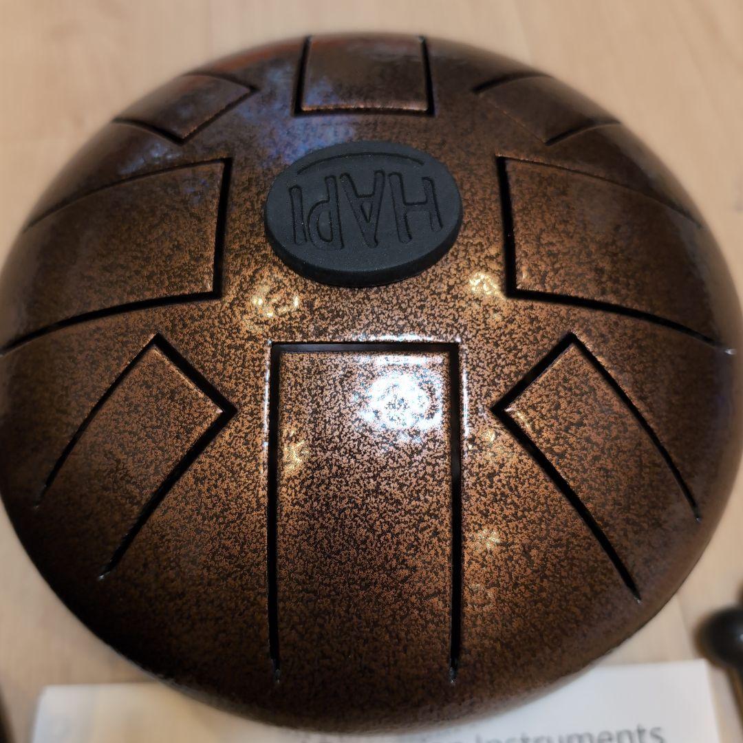 HAPI Drum Mini D Akebono Scale ブラウン