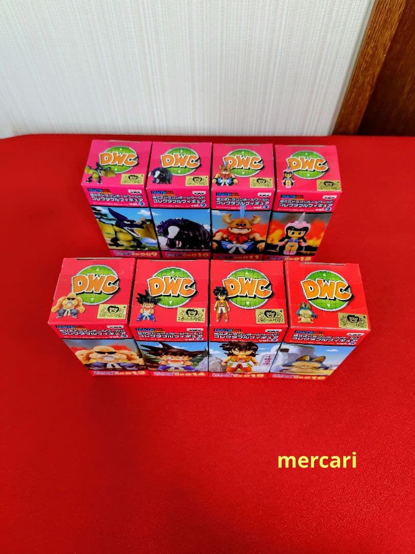 フライパン山編 組立式ドラゴンボール ワールドコレクタブル フィギュア 8種