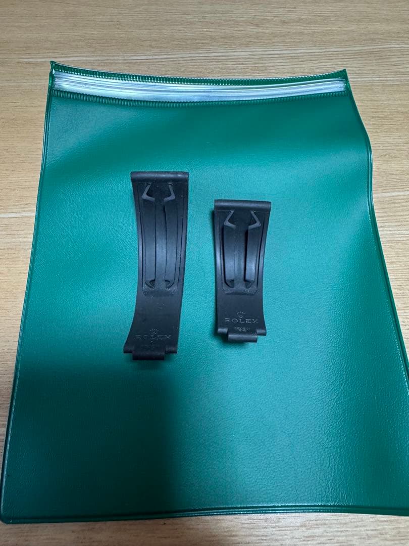 ロレックス　純正　ラバーベルト　Rolex