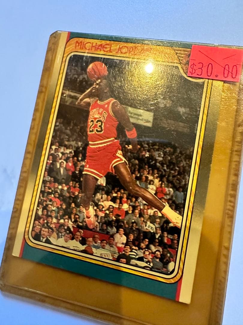 NBAカード86年オールスタージョーダン　フレアカード