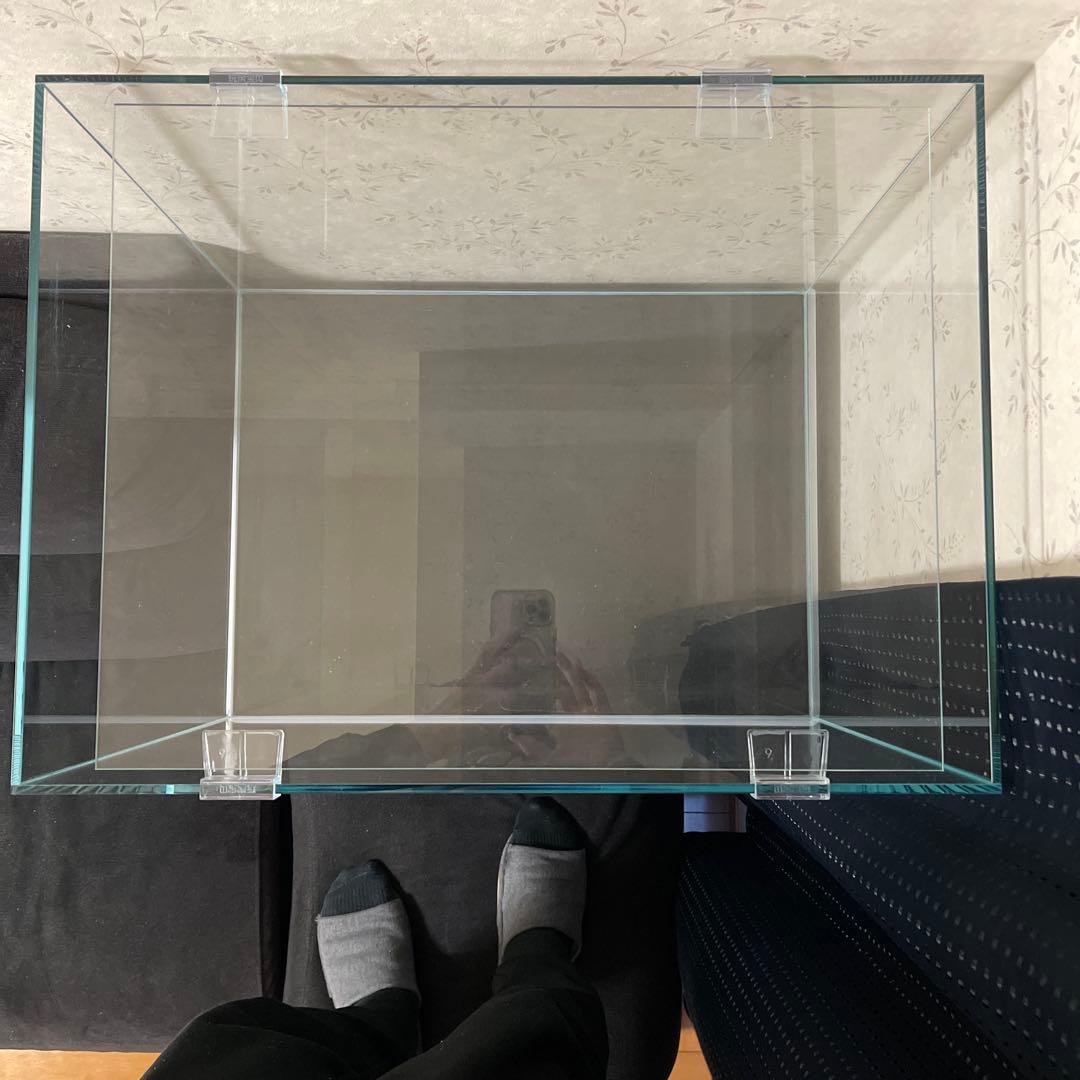 【直接渡し限定】高級クリア水槽60×45×45cm＆水槽台　愛知県一宮市近郊