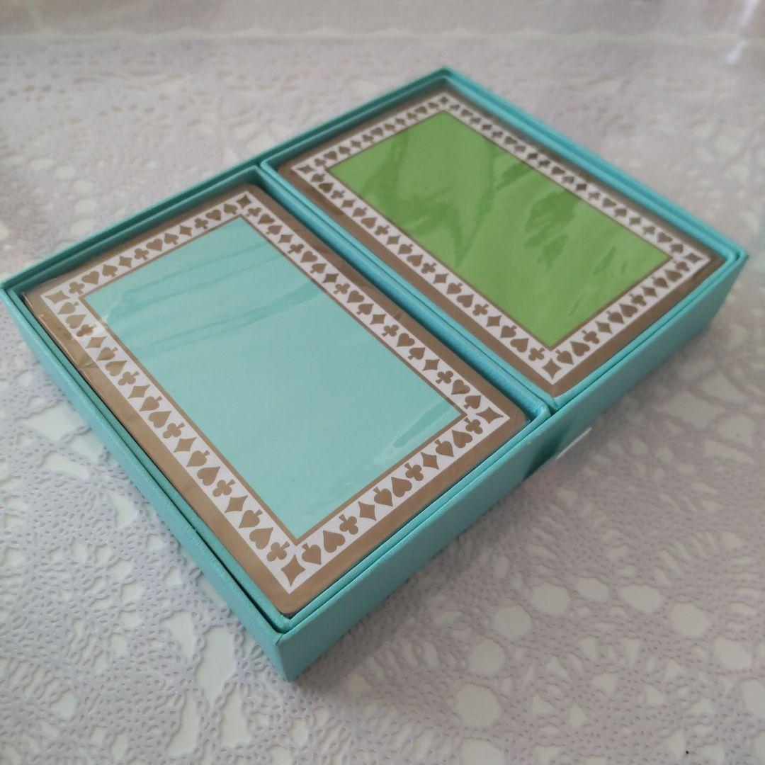 ティファニートランプ　新品未使用未開封　正規直営店購入品