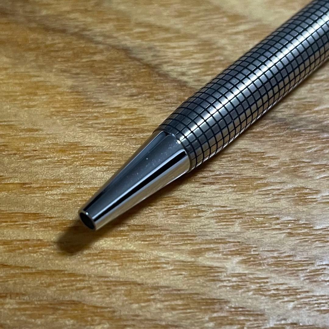 PILOT メカニカルペンシル グランディ スターリングシルバー格子 0.5mm