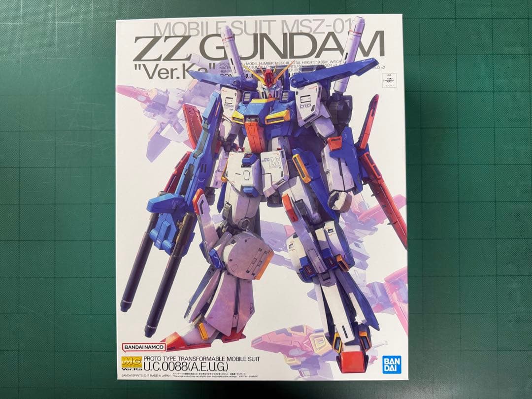 MG ダブルゼータガンダム Ver.Ka (ZZガンダム Ver.Ka)