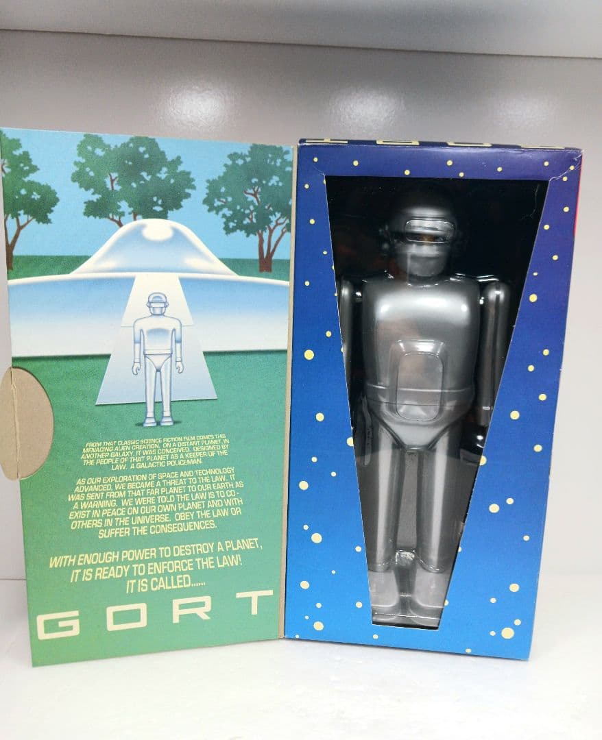 Rocket USA GORT WALKS ブリキ