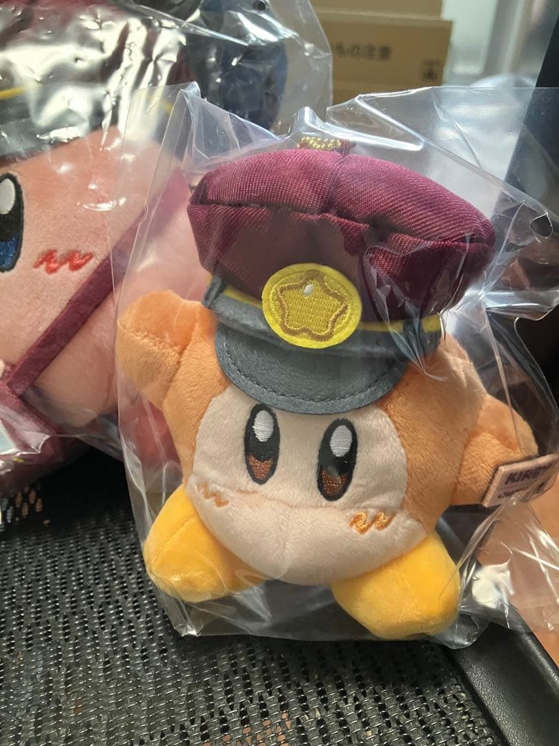 阪急電車　星のカービィ ワドルディ お顔厳選ぬいぐるみ4個+ ノベリティー