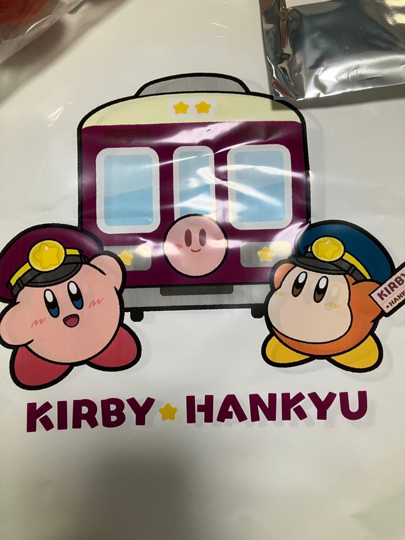 阪急電車　星のカービィ ワドルディ お顔厳選ぬいぐるみ4個+ ノベリティー