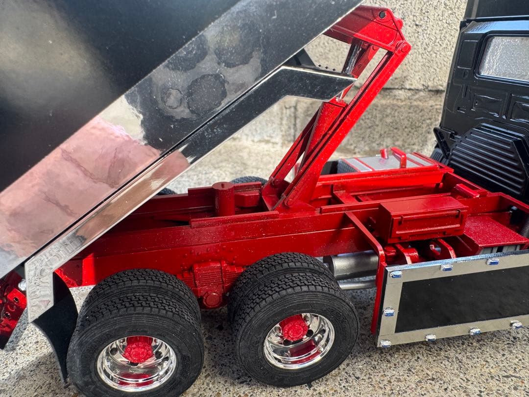 値下げ　アオシマ 1/32 深箱ダンプ改17プロフィア　YAZAWA仕様完成品