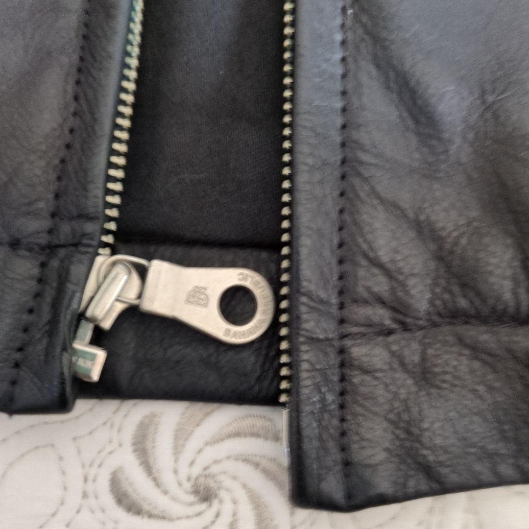 BANANA REPUBLIC ヴィンテージ 短丈 レザージャケット S