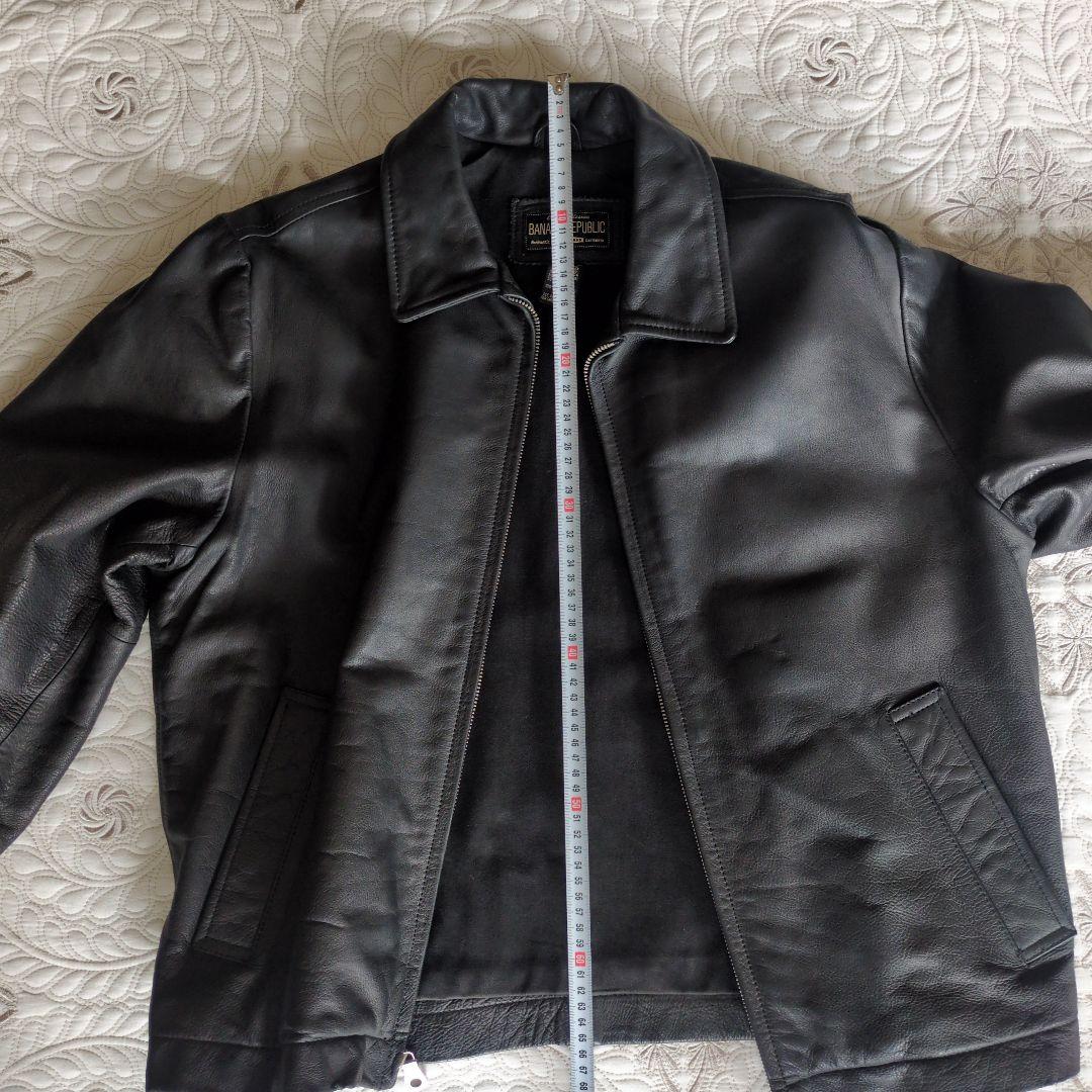 BANANA REPUBLIC ヴィンテージ 短丈 レザージャケット S