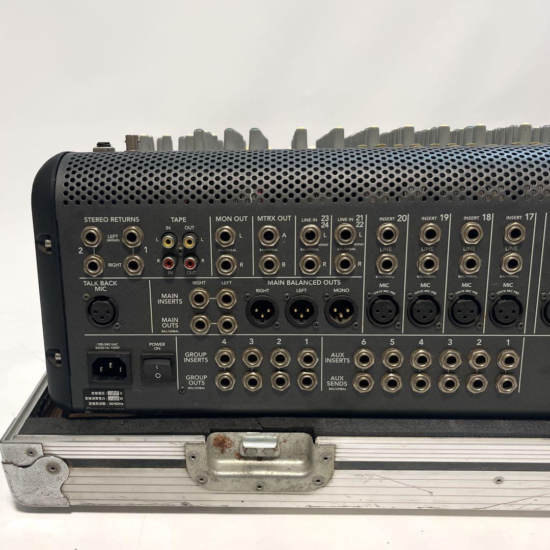 希少 MACKIE アナログミキサー ONYX24.4 マッキー ハードケース付