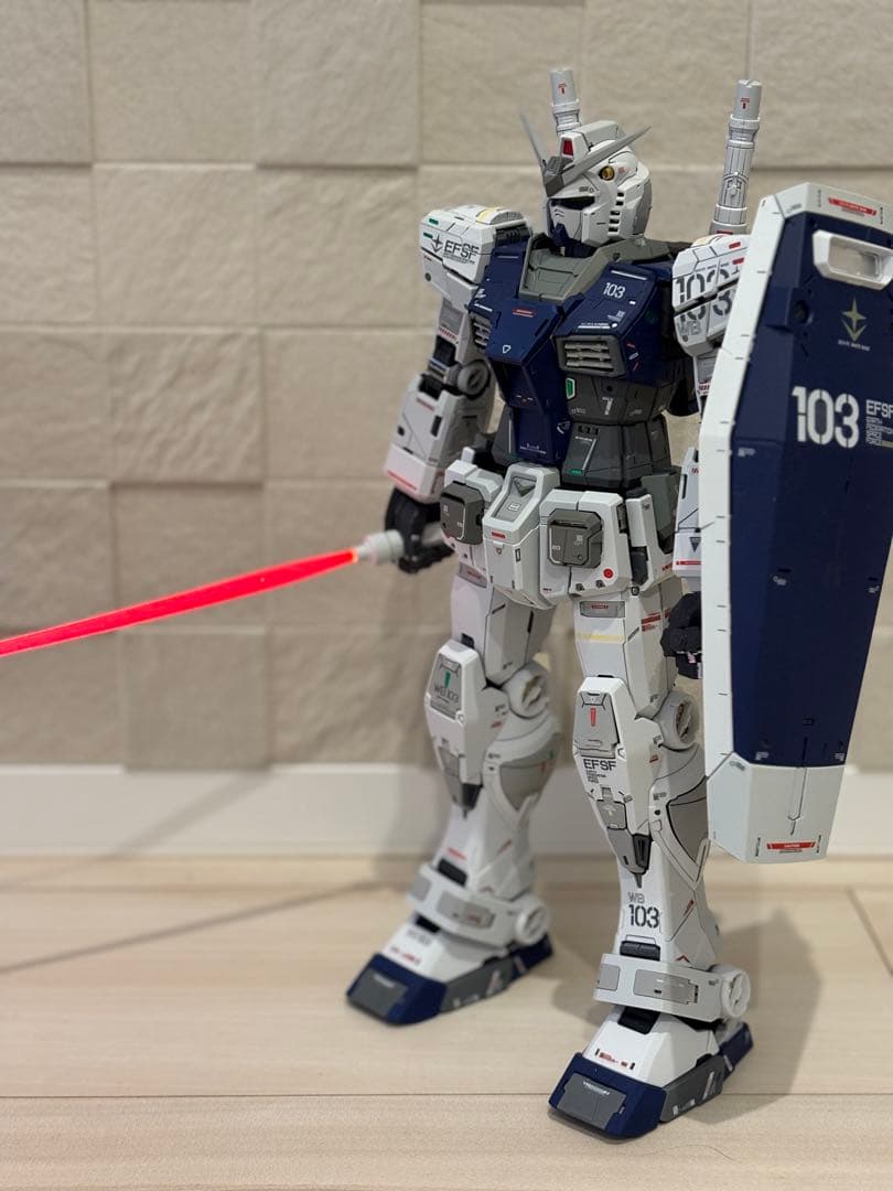 パーフェクトグレード　アンリーシュド　G-3ガンダム　pg unleashed