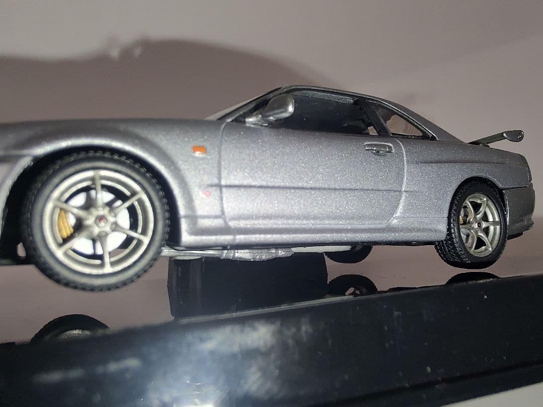 オートアート 1/43 スカイライン R34 GT-R ミニカー 3台セット
