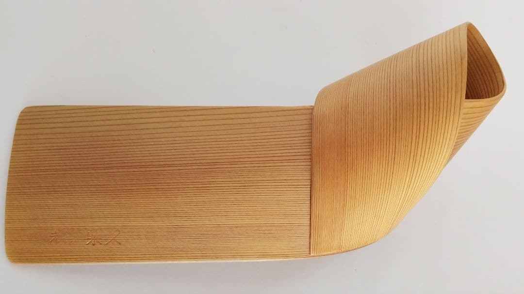 秋田杉 栗久 曲げわっぱ 冷酒器6点セット/20年経年の艶