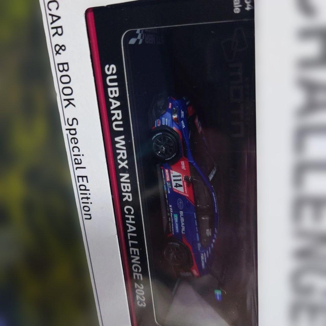京商ミニカー&ブック SUBARU WRX NBR CHALLENGE 2023