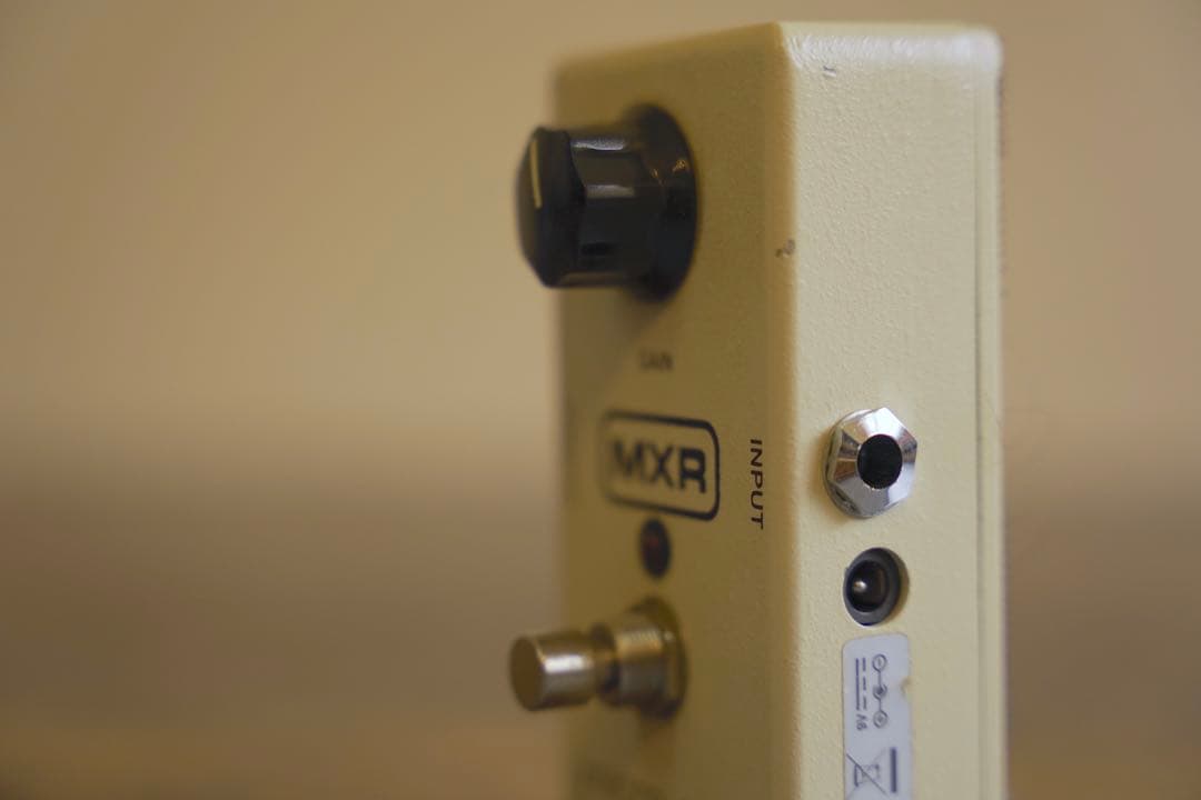 MXR micro amp 動作確認済み