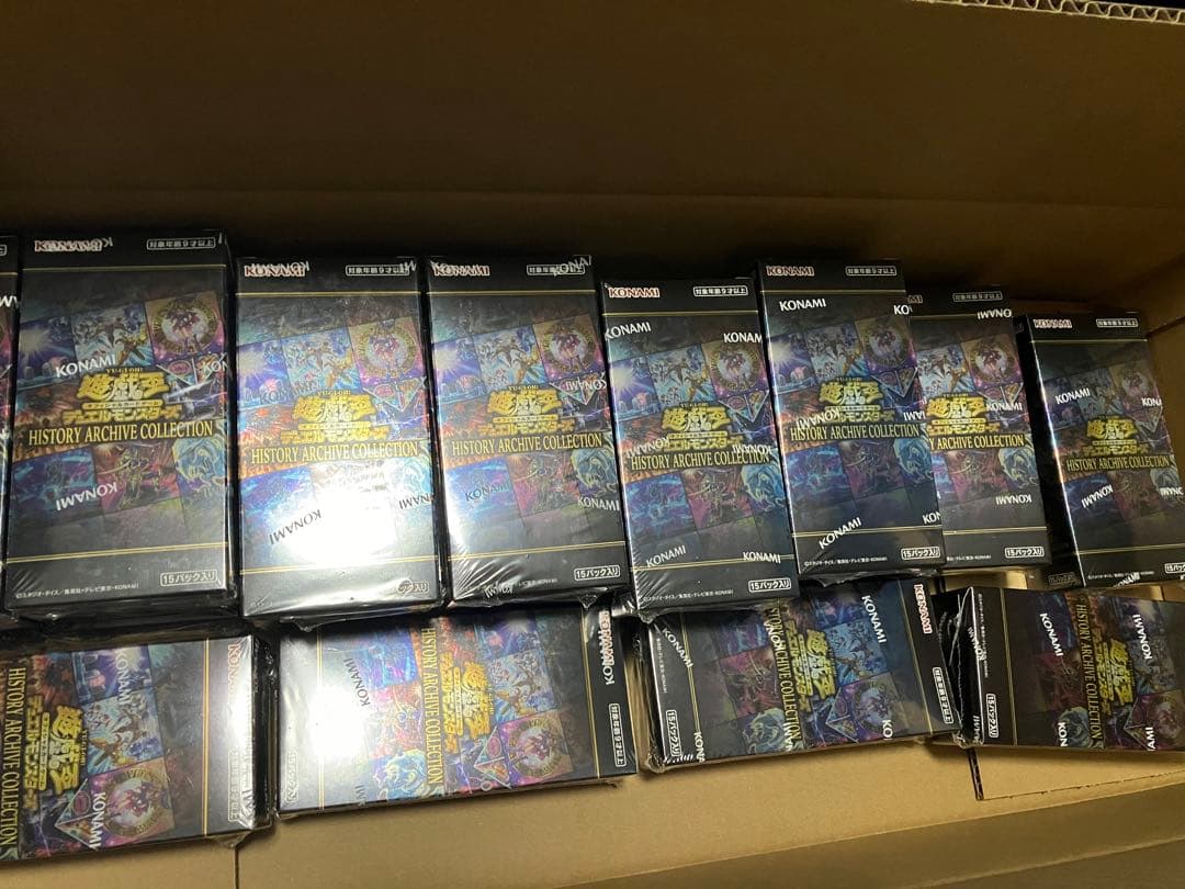 遊戯王 ヒスコレ シュリンク付き 18BOX ヒストリーアーカイブコレクション