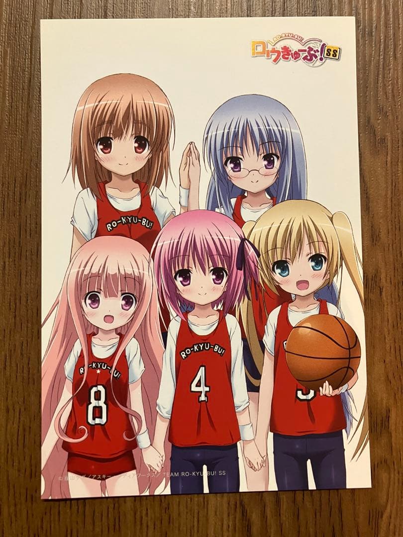 10z ロウきゅーぶ　ポストカード　イラストカード　非売品