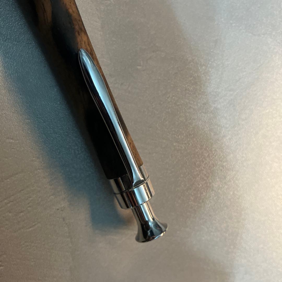 こぶた工房　黒柿孔雀杢　シャープペンシル 0.5ミリ