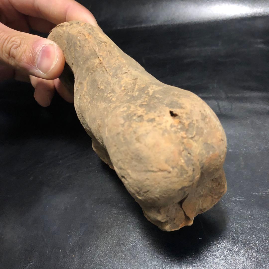 蔵から中国古銭と一緒の箱から出てきた 5体の内の1体　 馬ウマ中国古美術土器