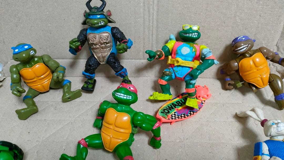 ミュータントタートルズ フィギュア ジャンク有