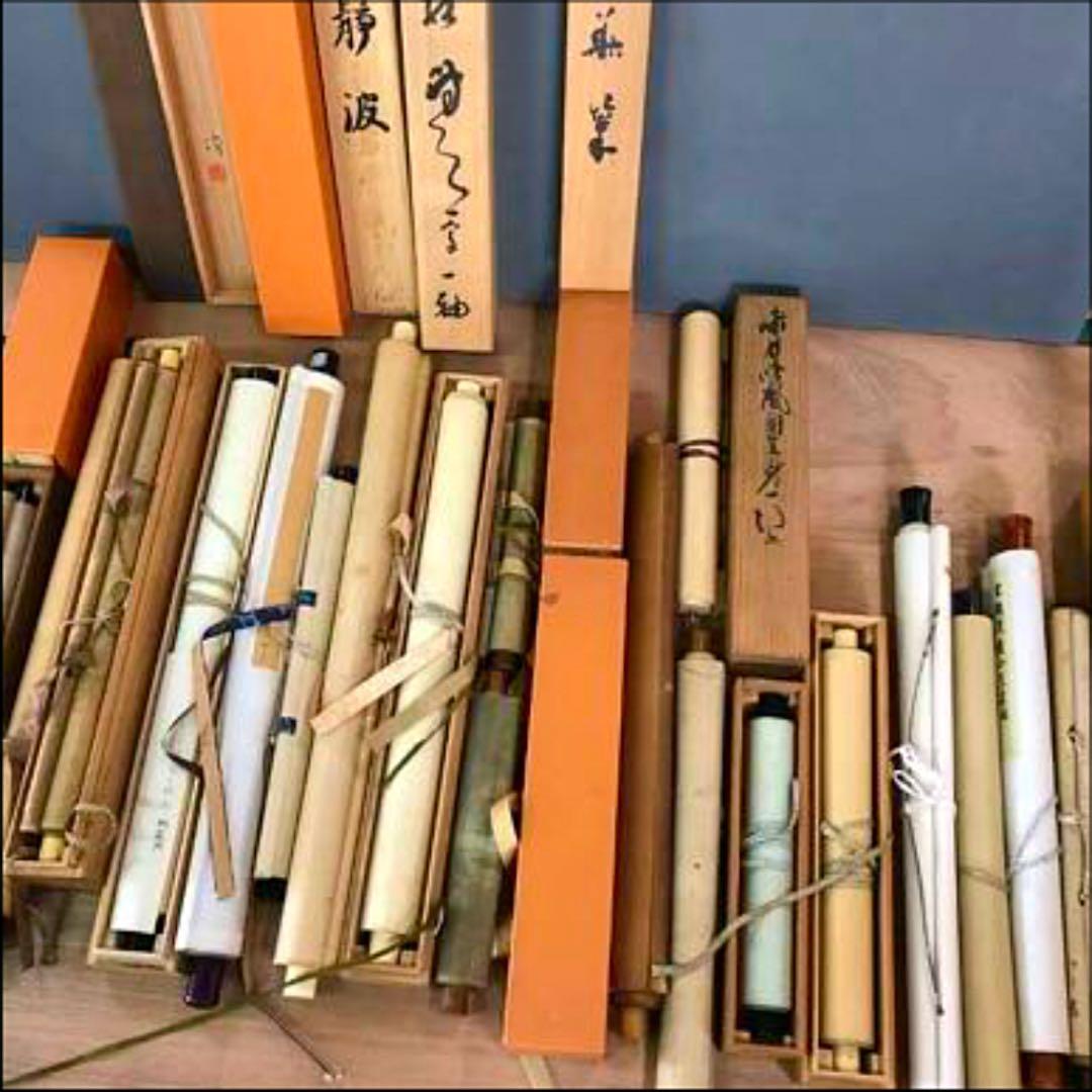 掛け軸　アンティーク　時代物　まとめ売り