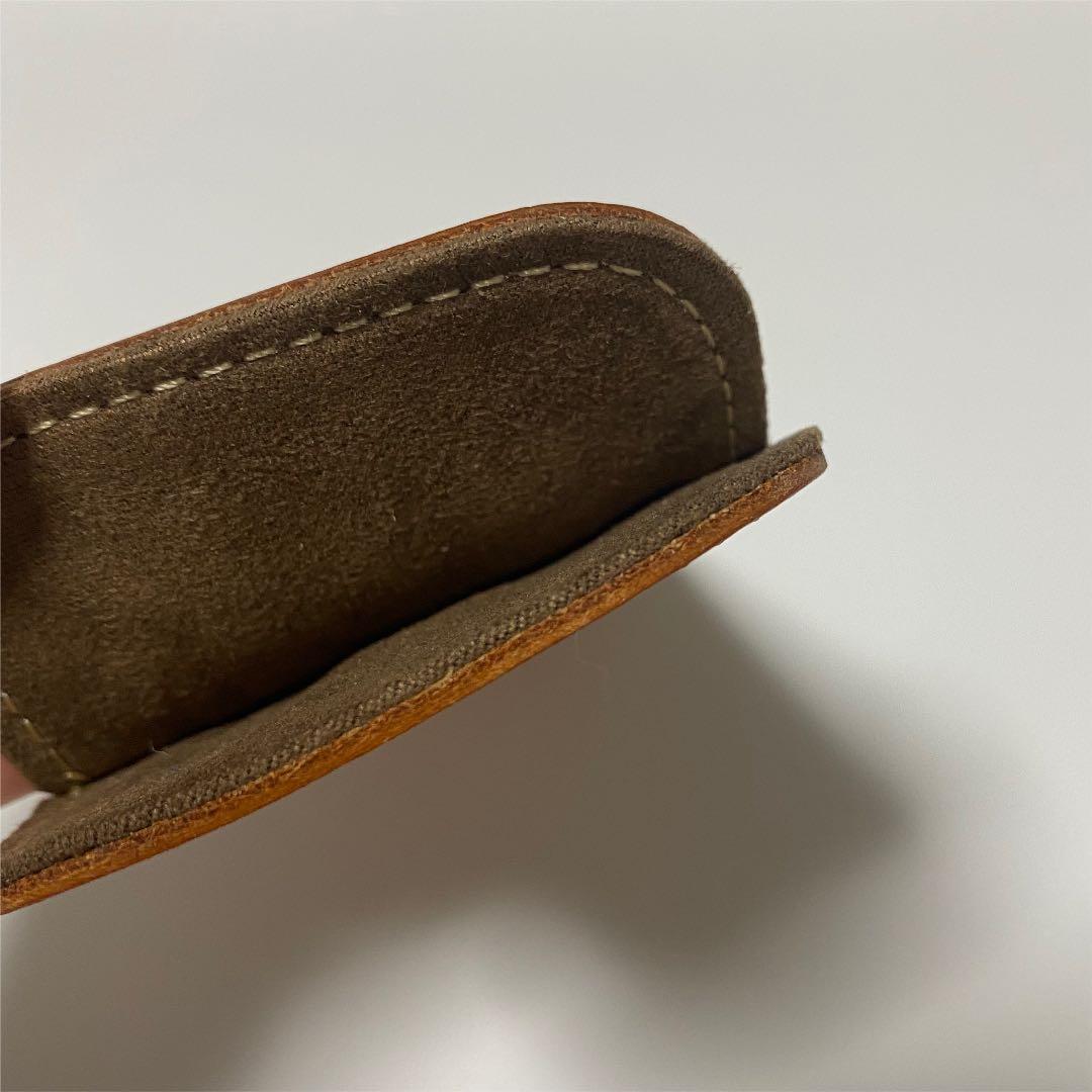 HUKURO ペンケース 革 ペン入れ 日本製 ブラウン