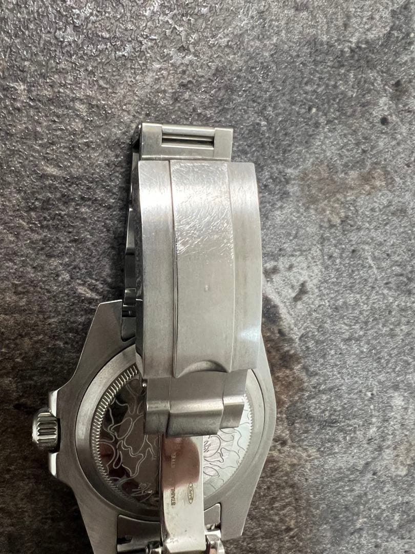 A BATHING APE TYPE 1 BAPEX シルバー