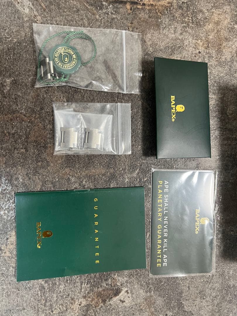 A BATHING APE TYPE 1 BAPEX シルバー