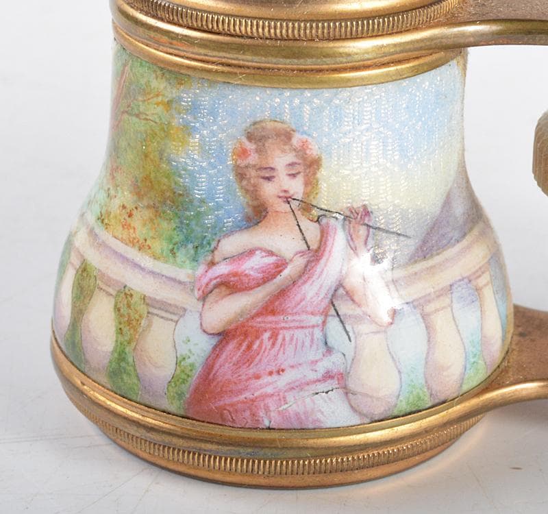 オペラグラス　七宝　PARIS　TISSOT　OPTICIEN M　R4315