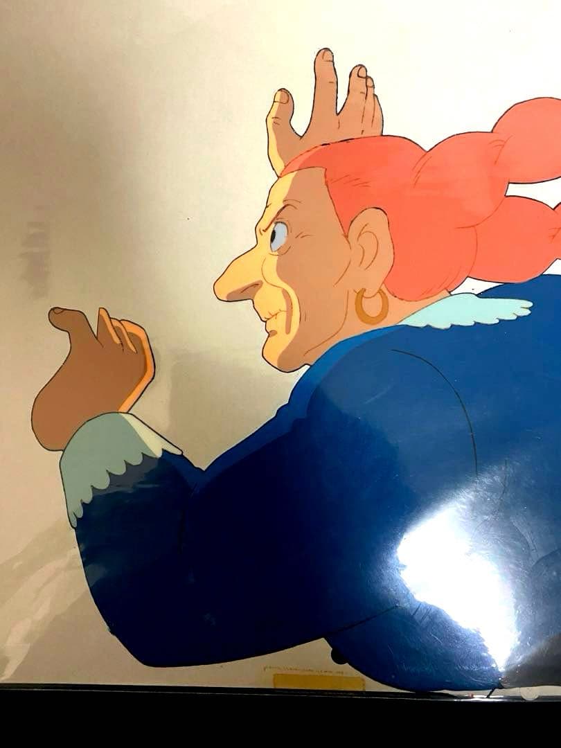 セル画　天空の城ラピュタ　ドーラ