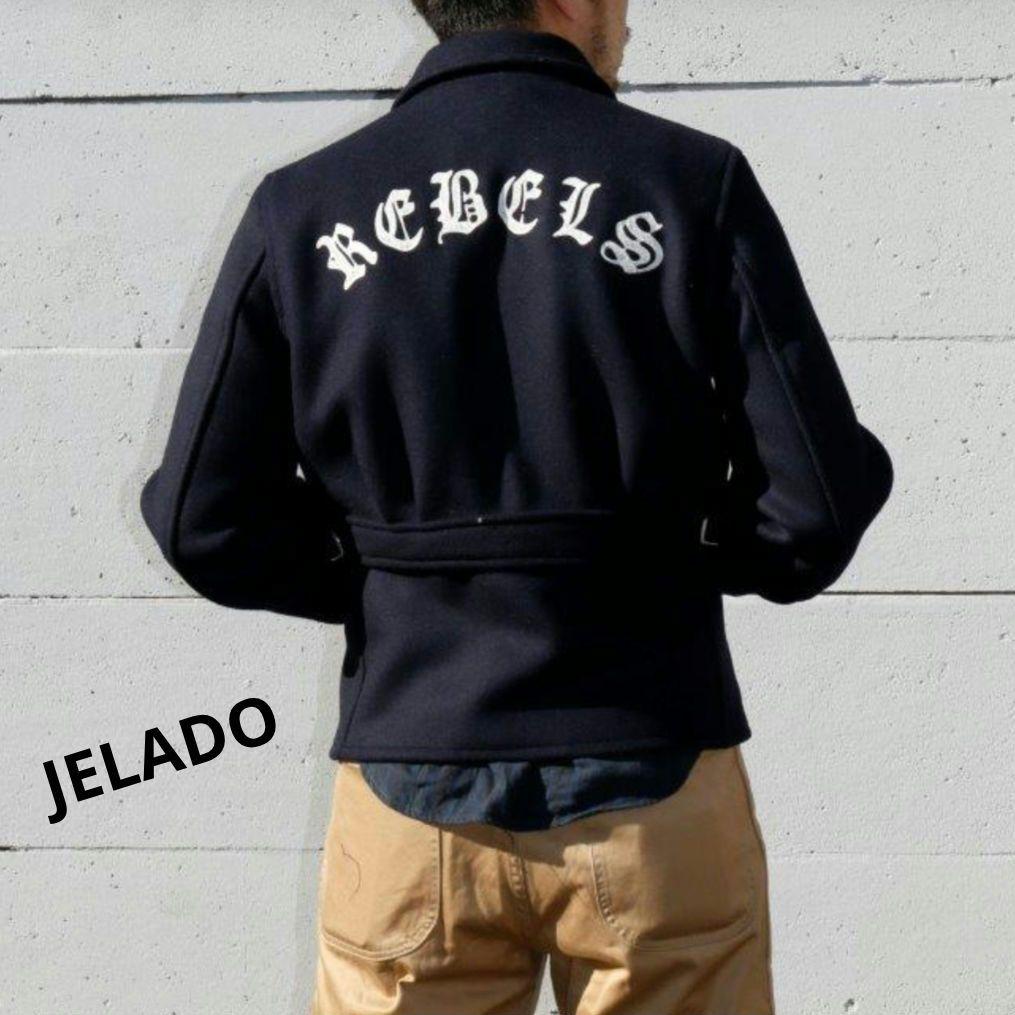 美品 希少 ジェラード ウールスポーツ ジャケット チェーン刺繍 Mサイズ