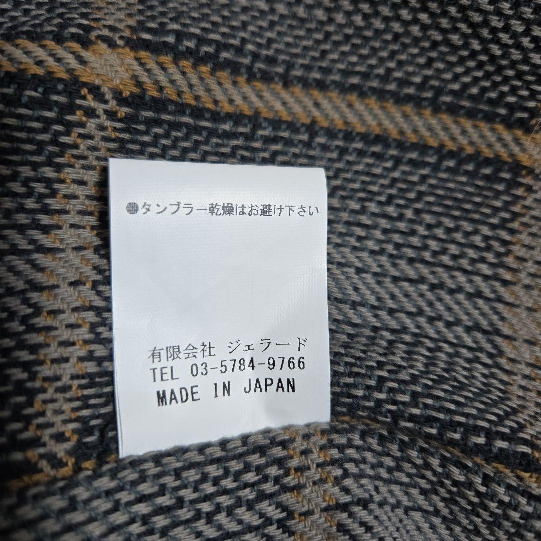 美品 希少 ジェラード ウールスポーツ ジャケット チェーン刺繍 Mサイズ