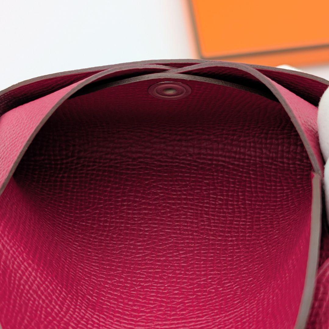 未使用 エルメス カルヴィ デュオ エプソン ルージュグレナ B刻印 箱