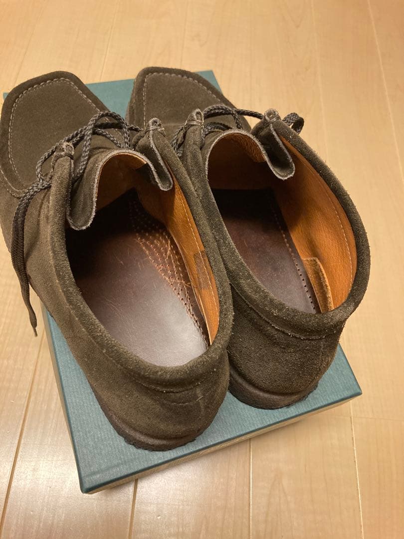 美品 別注品 パドモアアンドバーンズ ワラビーシューズ P404 UK9