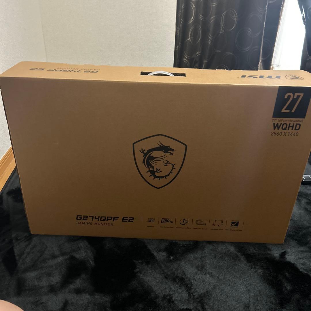 G274QPF E2 27インチ WQHD IPS ゲーミングモニター